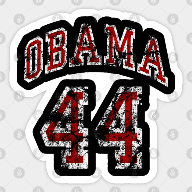 Obama 44th President of the United States Sticker by E